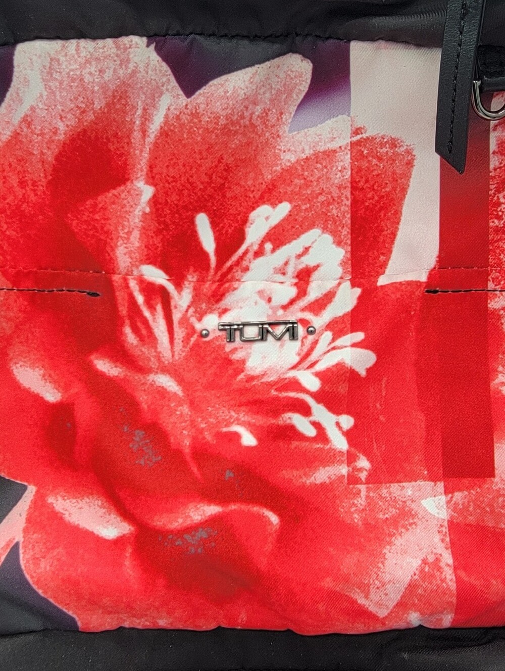 Tumi Floral Print Nylon Backpack - Picture 2 of 8